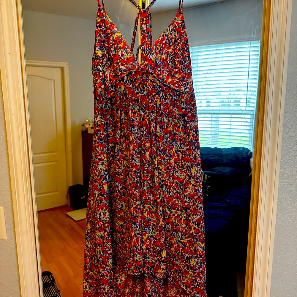 BCBG Strappy Cocktail Dress Medium